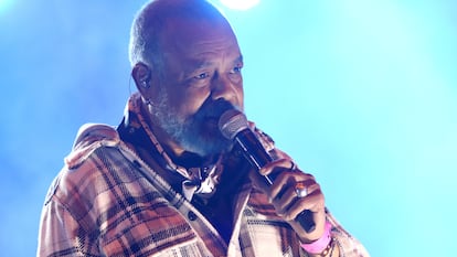 El cantante Francisco Céspedes en el Auditorio Nacional de Ciudad de México en 2021.