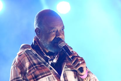 El cantante Francisco Céspedes en el Auditorio Nacional de Ciudad de México en 2021.