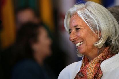 Christine Lagarde, directora del FMI.