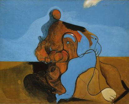 'El beso', Max Ernst, 1927