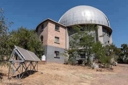 El observatorio de nacional de astronoma, en Santiago. 