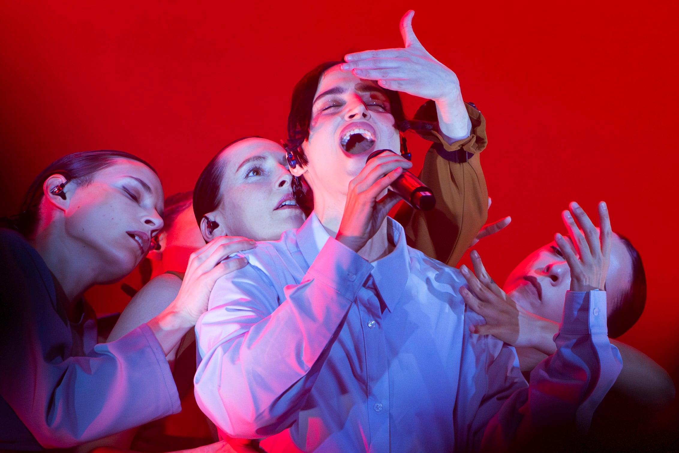 La cantante Maria Arnal, en el concierto de este sábado en Barcelona.