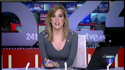La periodista de TVE Ana Ibáñez.
