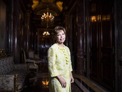 A escritora chilena Isabel Allende, na Casa América, em Madri.