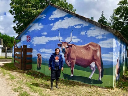 José Portas en Fisterra Bovine World / Capel