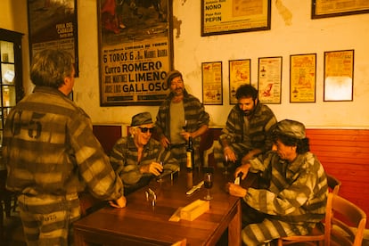 G-5 en el tabanco La Pandilla, en Jerez de la Frontera.