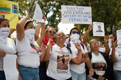 protesta en contra del regimen de maduro