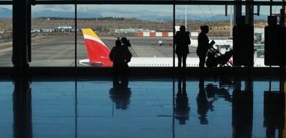 La terminal 4 del Aeropuerto Adolfo Su&aacute;rez de Madrid. 