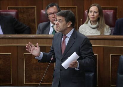 El ministre de Justícia, Rafael Catalá.