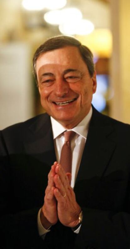 El presidente del BCE, Mario Draghi.