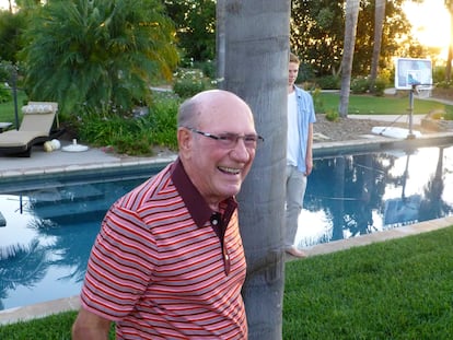 Biochemik Pedro Cuatrecasas w swoim domu w La Jolla w Kalifornii, 2014.