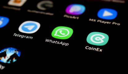 Icono verde de la app WhatsApp