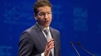 The Eurogroup's president, Jeroen Dijsselbloem.