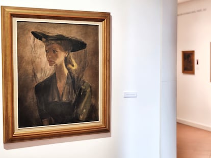 Retrato de la escritora Elena Garro, pintado por Ramón Gaya.