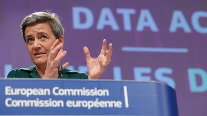 Margrethe Vestager, comisaria de Competencia de la UE.