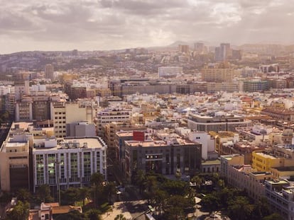 Vista de Las Palmas de Gran Canaria