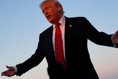 El presidente de Estados Unidos, Donald Trump. 