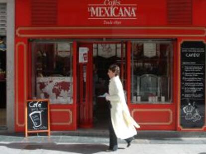 Exterior de la tienda original, ubicada en la calle Preciados de Madrid.