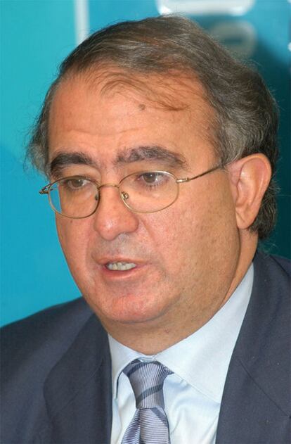 Pedro Pérez, reelegido presidente de la Federación de Asociaciones de Productoras Audiovisuales de España (FAPAE). Pérez, en una imagen de 2003.