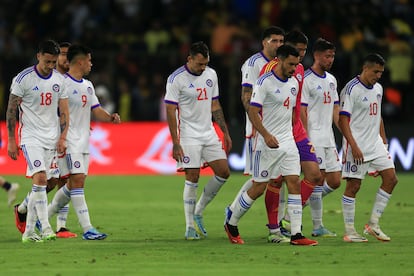 selección chilena tras el partido ante Ecuador por las eliminatorias para el Mundial 2026