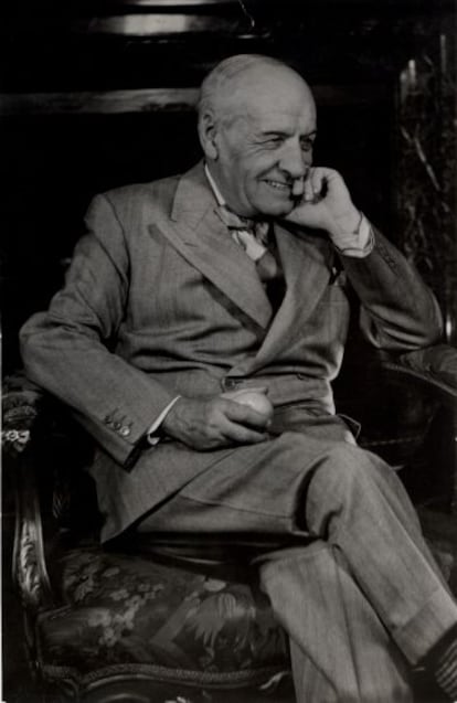 José Ortega y Gasset, en una entrevista en Hamburgo en 1953.