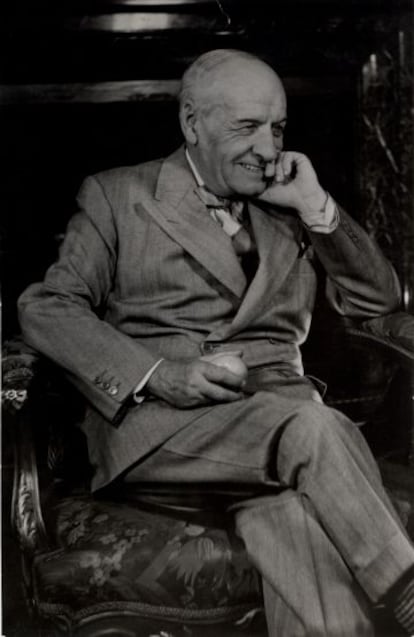 José Ortega y Gasset, en una entrevista en Hamburgo en 1953.