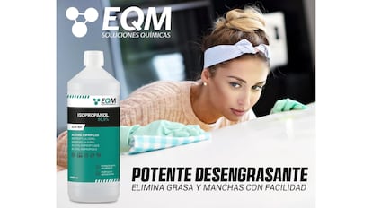 Este es una de las botellas de isopropanol más vendidas en Amazon.