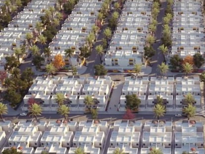 Captura del vídeo promocional sobre la urbanización Murcia.