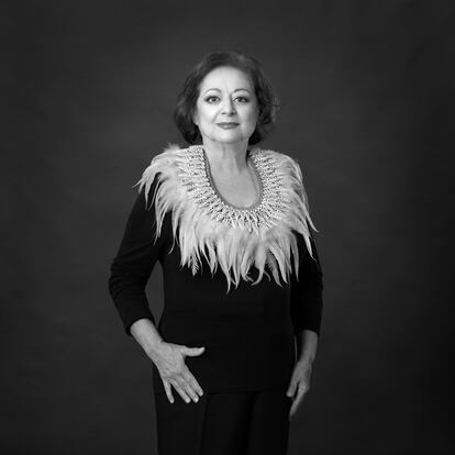 La fotógrafa Cristina García Rodero, premio Nacional y miembro de la agencia Mangum. 