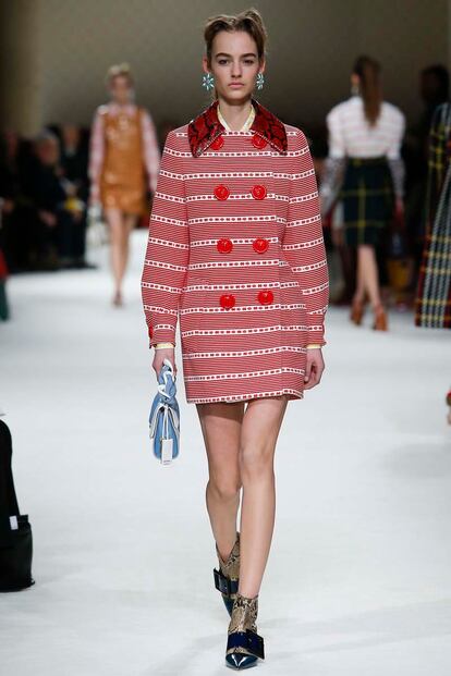 desfile Miu Miu Otoño Invierno 2015 2016 Paris Fashion Week