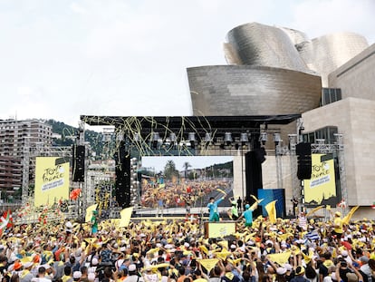 Tour de France Guggenheim Bilbao