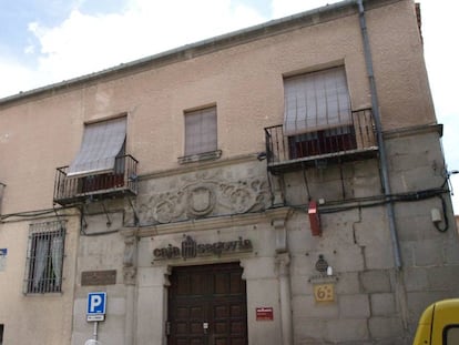 Edificio histórico de Caja Segovia