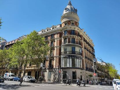 Edificio histórico en la madrileña calle Velázquez 21