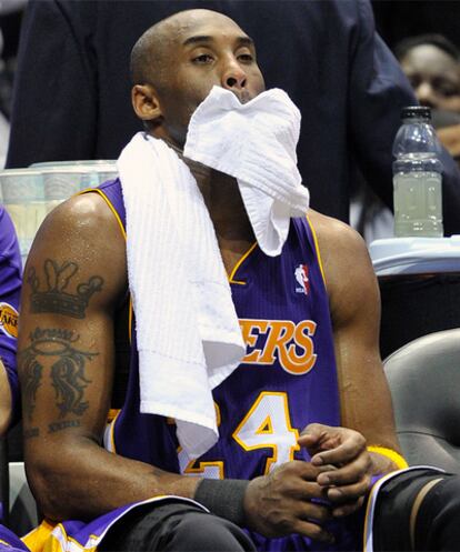 Kobe Bryant, durante el partido