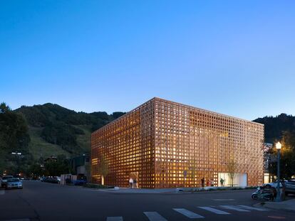 Arquitecto japonés, producto español, edificio cosmopolita