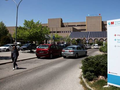 El Hospital Universitario de Getafe, el pasado sábado.  