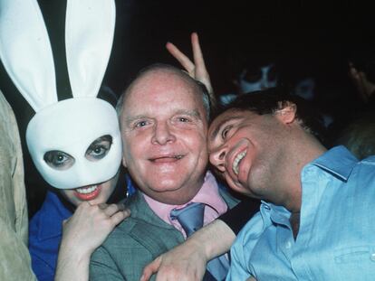 Liza Minnelli, Truman Capote, and Steve Rubell