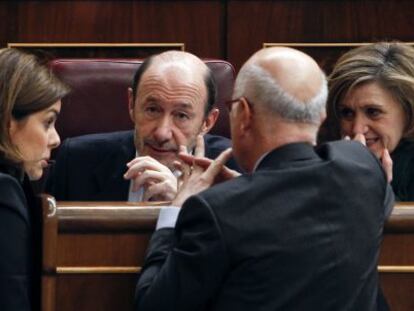 Pleno del Congreso en el &uacute;ltimo debate del estado de la naci&oacute;n.