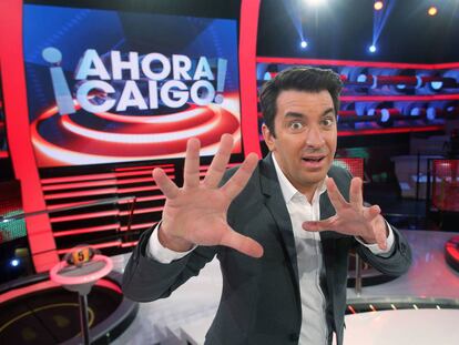 Arturo Valls, presentador de '¡Ahora caigo!'.