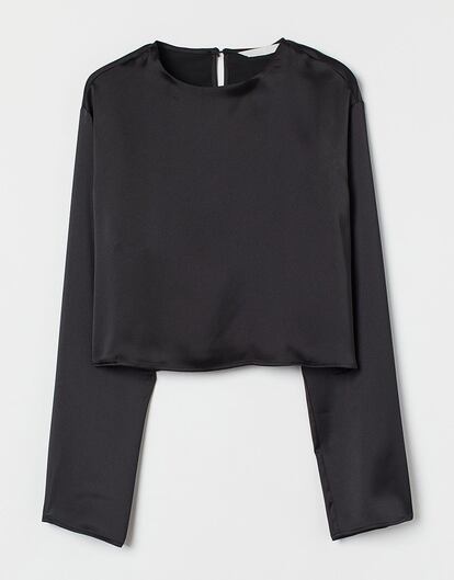 Esta blusa de satén completará tu fondo de armario y solo cuesta 8,99 euros para miembros de H&M.