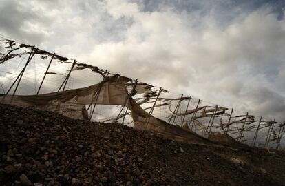 Invernadero abandonado en Los Abrigos (Tenerife)