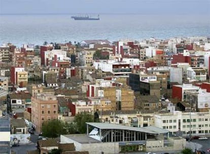 Zona del barrio de El Cabanyal que se verá afectada por la prolongación de la avenida de Blasco Ibáñez hasta el mar.