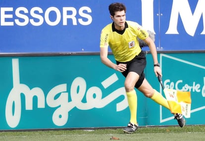 César Noval, en el Eibar-Real Madrid.