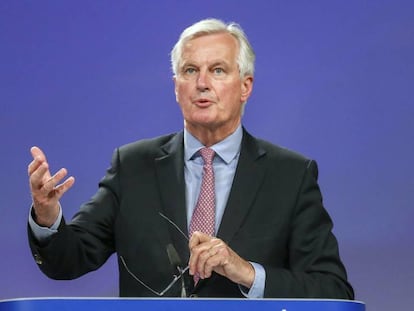El negociador jefe de la UE para el &quot;brexit&quot;, Michel Barnier.