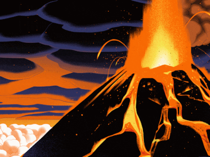La historia humana, a merced de los volcanes