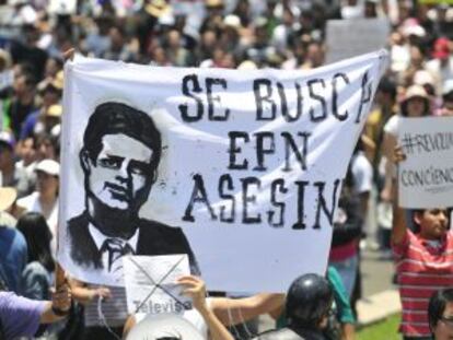 Manifestación del sábado contra Peña Nieto