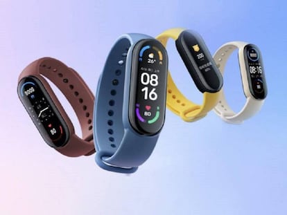 Diseño de la Xiaomi Mi Smart Band 6