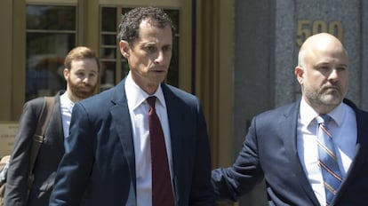 Anthony Weiner, tras declararse culpable por su conducta sexual