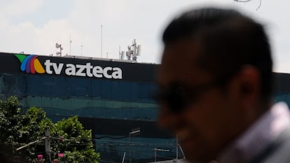 La sede de TV Azteca en el sur de la Ciudad de México, el 7 de agosto de 2023.