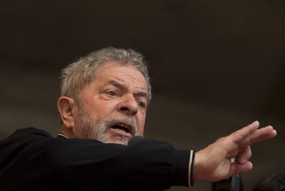 Lula da Silva, durante un acto en São Paulo en mayo pasado